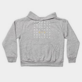 New York City Crossword Kids Hoodie